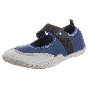 NEW Rafters Women Santa Cruz Navy Grey MJ Strap Ballet Flat Water Shoes